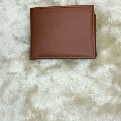 Men Leather Premium Soft Tan Wallet – Slim